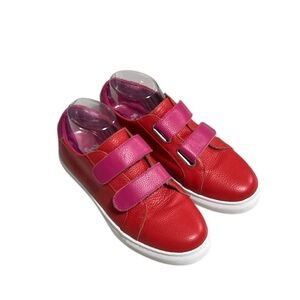 MINX Boutique Twins Leather Sneakers